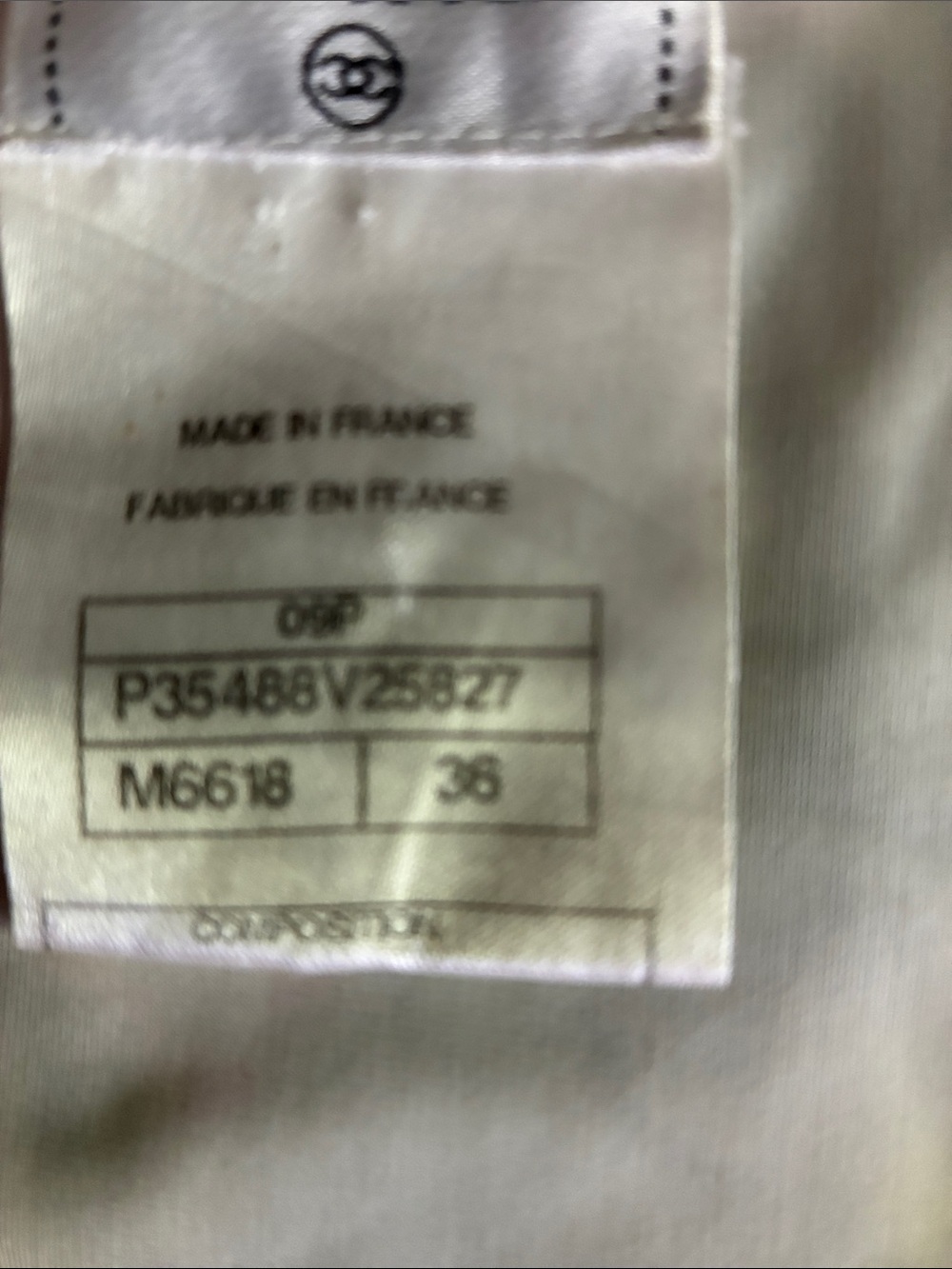 CHANEL Pastel Floral Triangle Bikini in Pink and Green - Picture 11 of 12